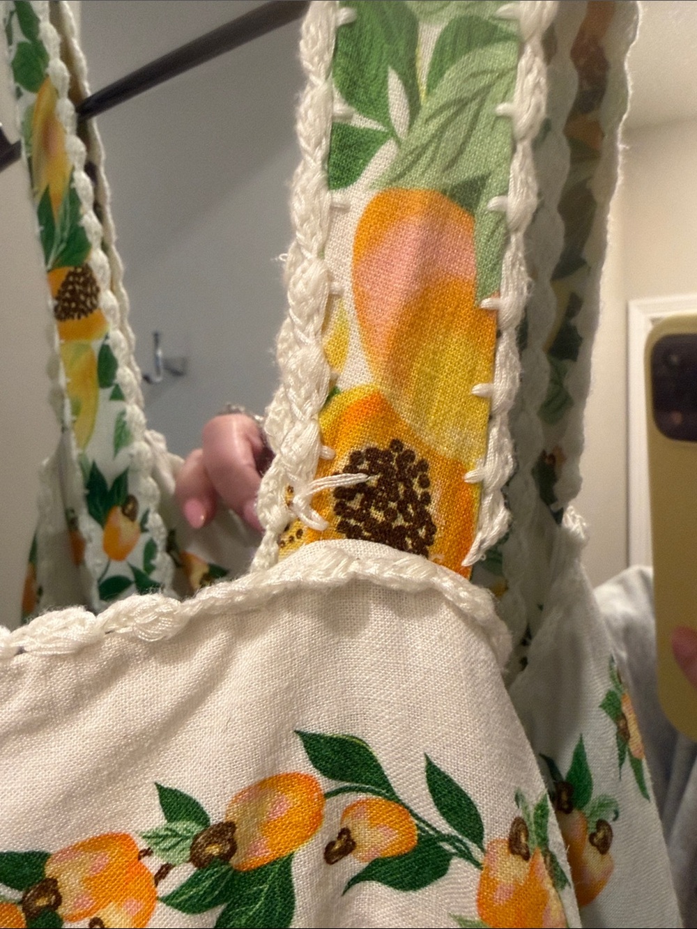 FARM Rio Papaya Salad Midi Dress medium - Picture 6 of 14